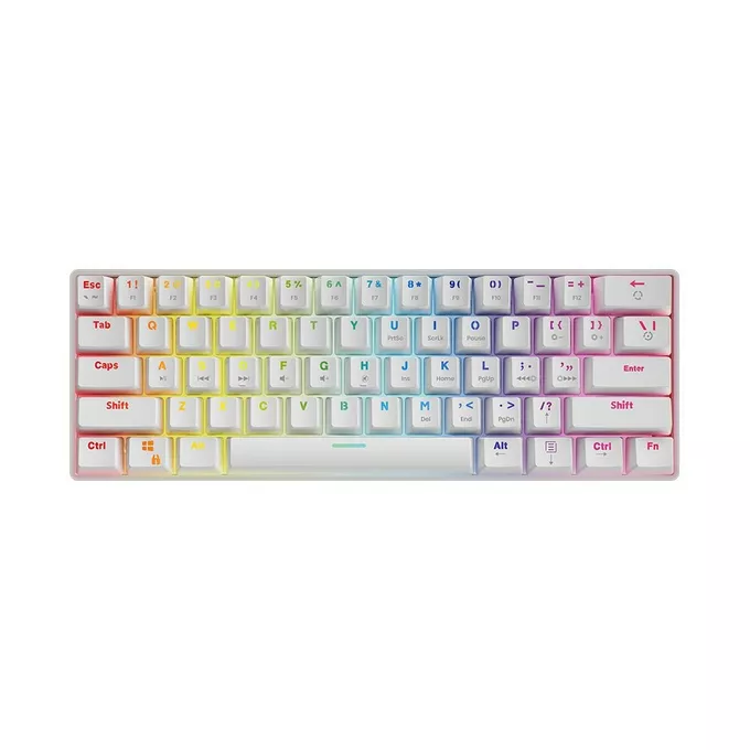 Savio Klawiatura mechaniczna Whiteout Blue Outemu