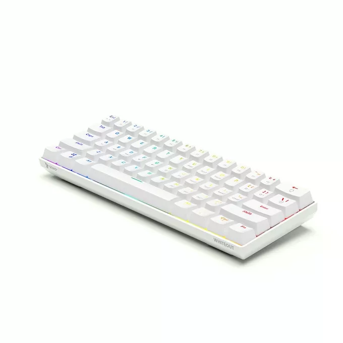Savio Klawiatura mechaniczna Whiteout Blue Outemu