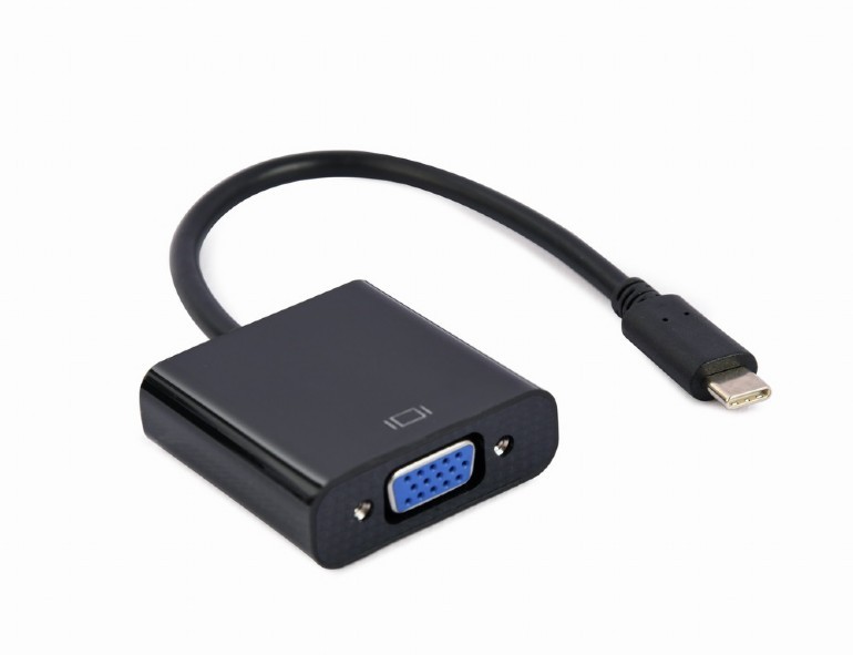 Gembird Adapter USB-C do VGA 1080P 60Hz