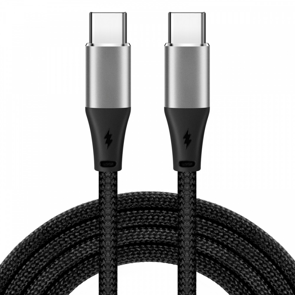 iBOX Kabel Typu C IKUTCB2 2M Czarny-Zdjęcie-0