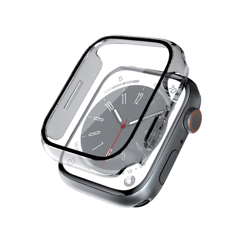 CRONG Etui ze szkłem Hybrid Watch Case Apple Watch 41mm Clear
