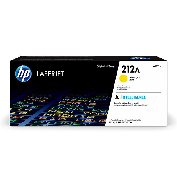 HP Toner 212A W2122A żółty