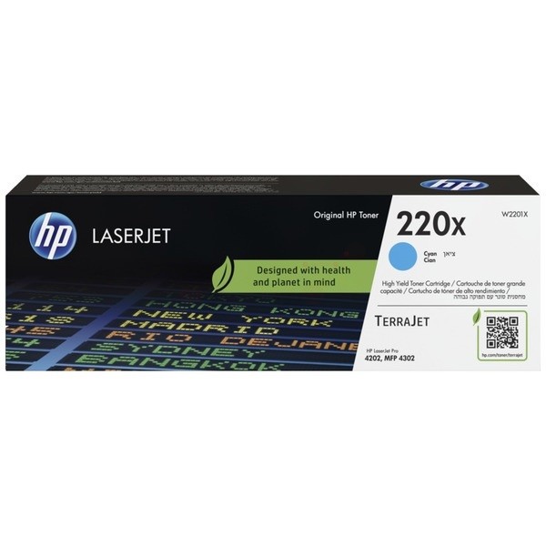 HP Toner 220X W2201X cyan