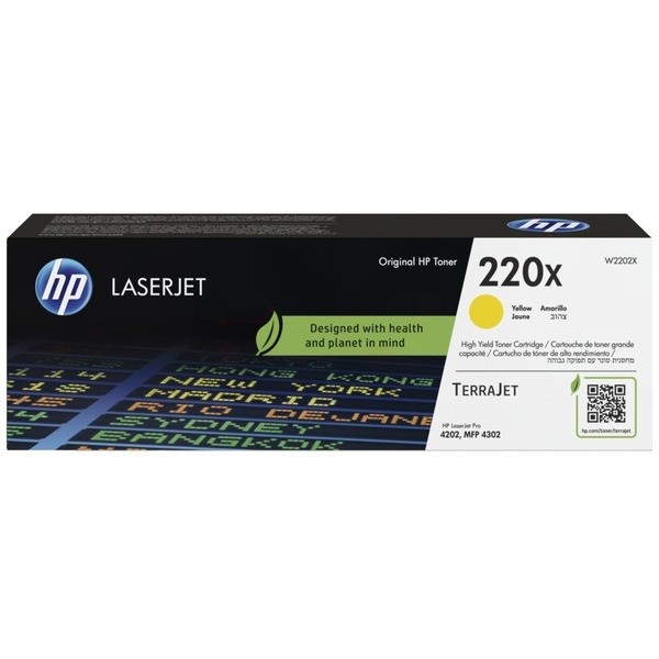 HP Toner 220X W2202X żółty