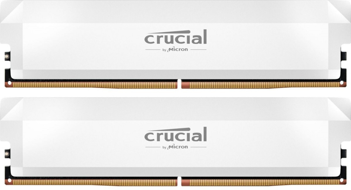 Crucial Pamięć DDR5 Pro OC 64/6400(2*32GB) CL40 biała