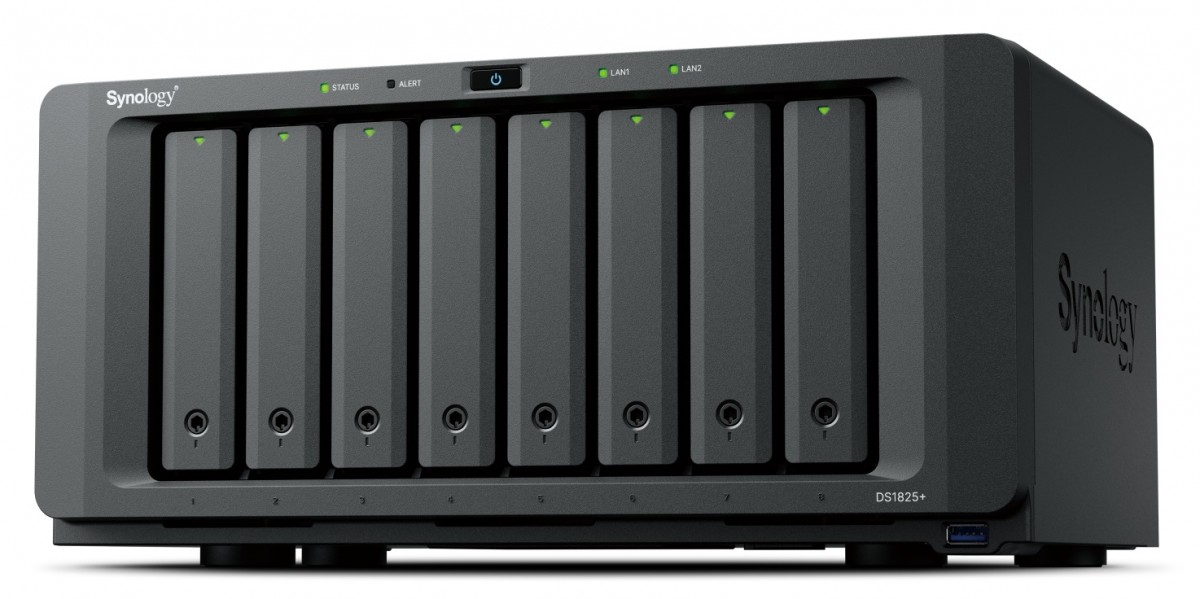 Synology Serwer DS1825+ 8x0HDD 2,2Ghz 8GB 2x2,5GbE PCI-E 3Y