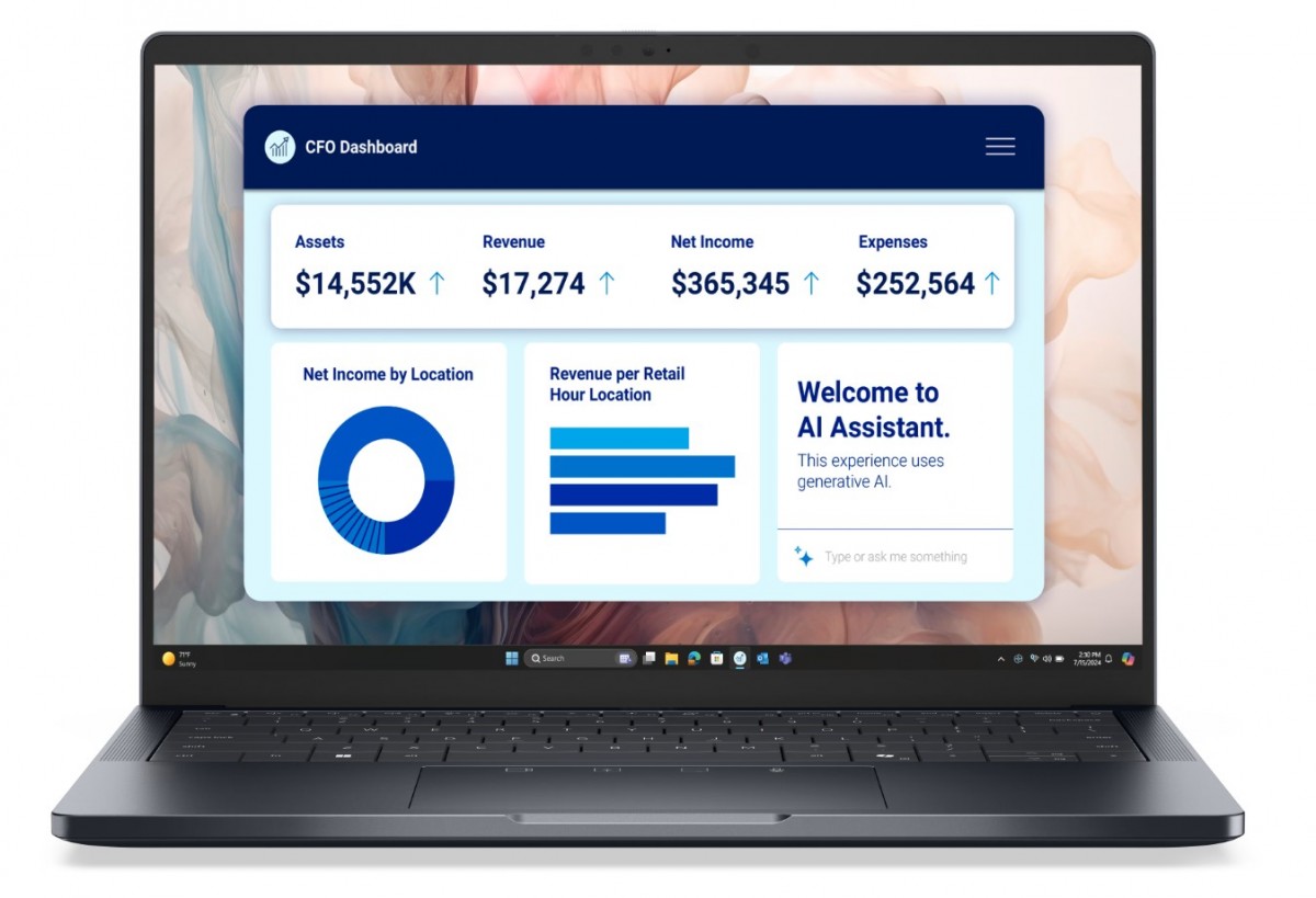 Dell Pro 14 Premium PA14250 14" Ultra 5 236V 16GB RAM 512GB Dysk SSD Win11 Pro Czarny Funkcje AI