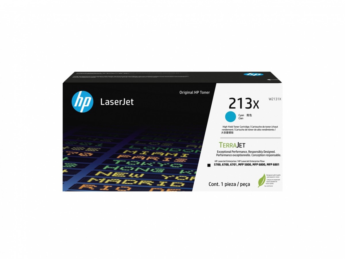 HP Toner 213X W2131X cyan