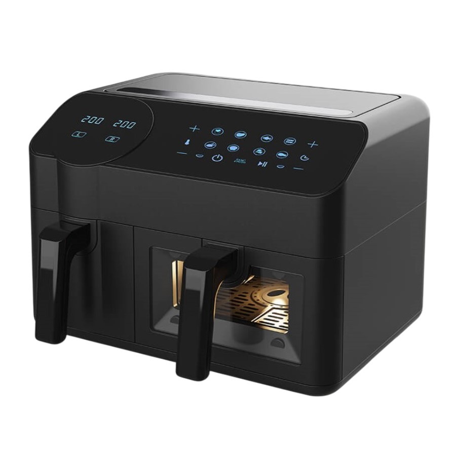 Feel-Maestro Frytownica beztłuszczowa podwójna 3,5l + 6l  2400W  MR-760