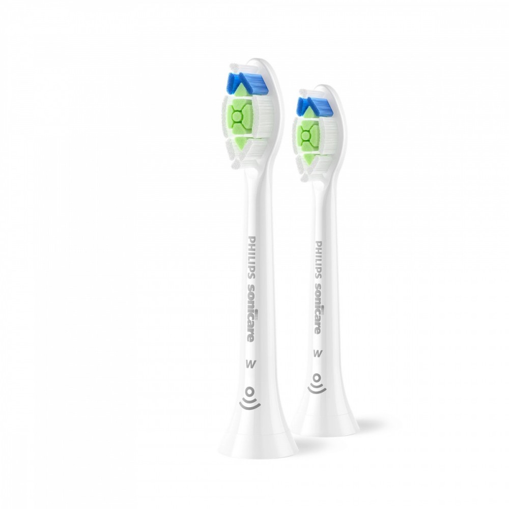 Oryginalne końcówki Philips Sonicare W2 HX6062/87 Średnio miękkie włókna (2 szt.) (Wybielające)