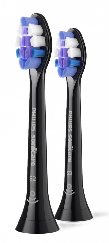 Oryginalna końcówka do szczoteczki PHILIPS Sonicare S2 HX6052/88 Bardzo miękkie włókna (2 szt.) (Nadwrażliwość zębów)