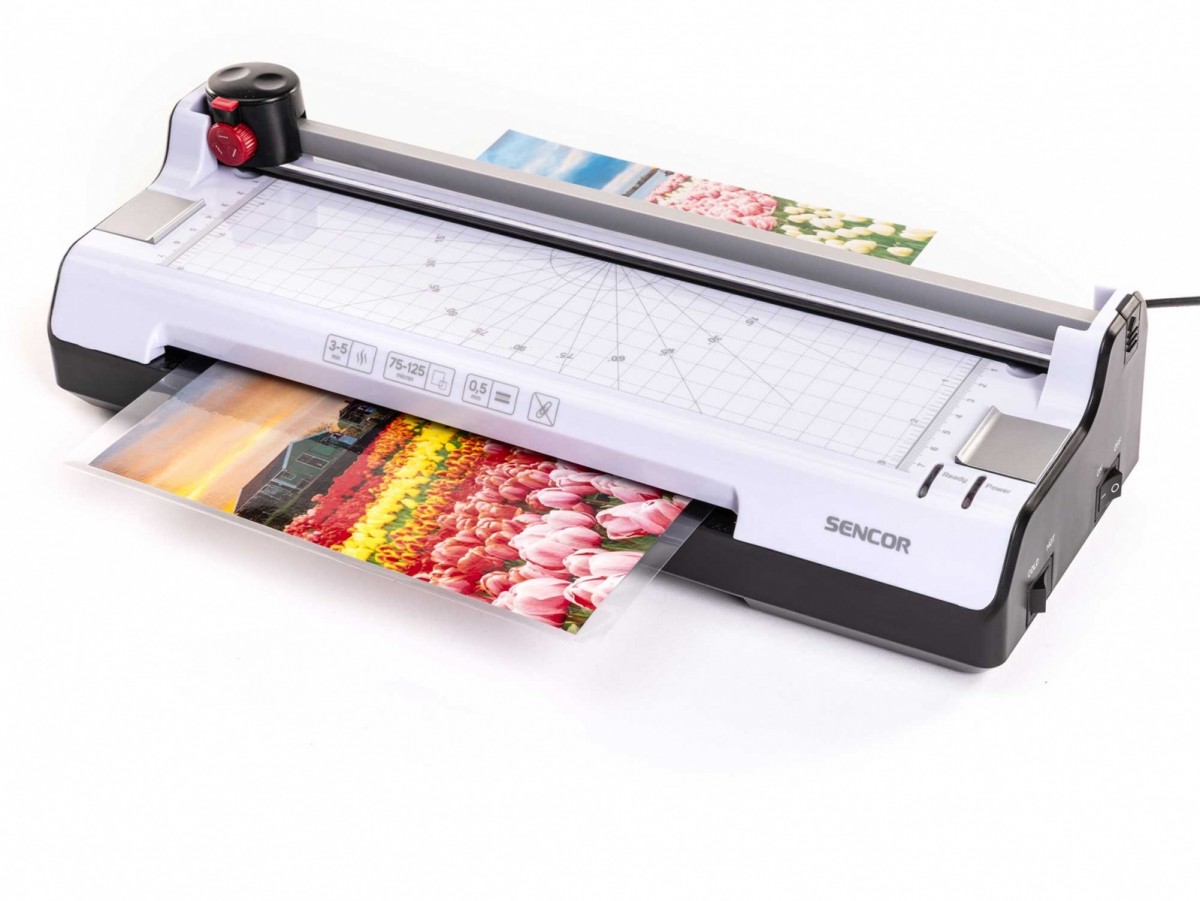 Sencor Laminator 2w1 SLA 230 A4 folia 2x75-2x125 mm + Gilotyna