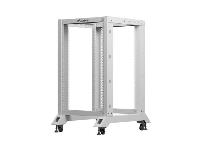 Lanberg Stojak Open rack 19 cali 18U 600x800 szary