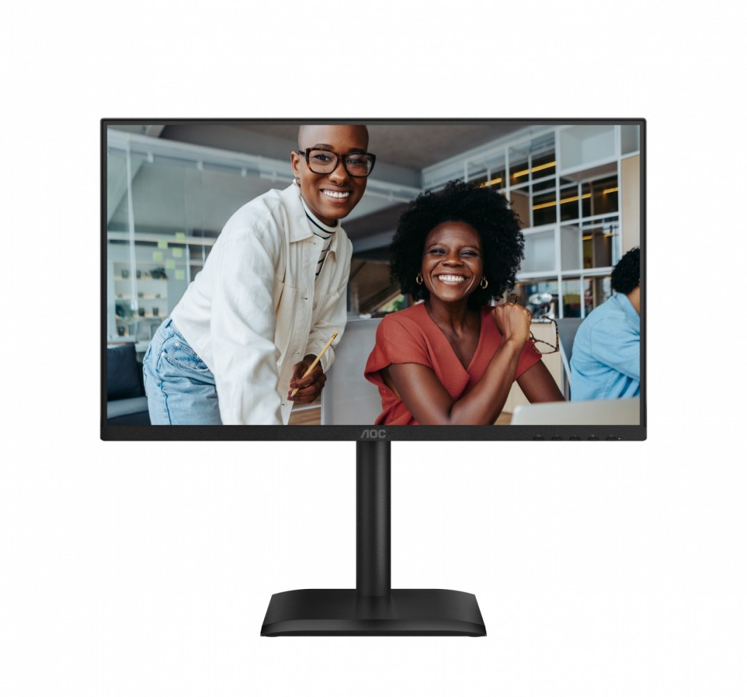 AOC Monitor 24E4CV 23.8 cala IPS 120Hz HDMI DP USB-C RJ45 Pivot Głośniki