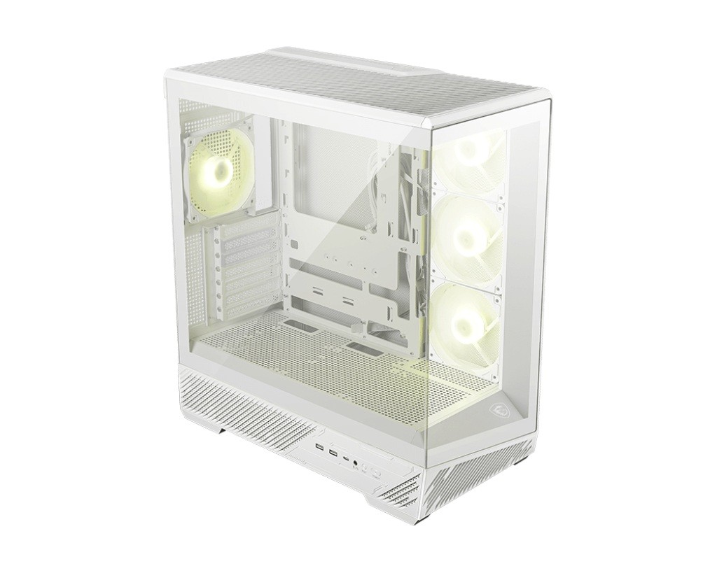 MSI Obudowa PANO 130R PZ Biała szkło hartowane
