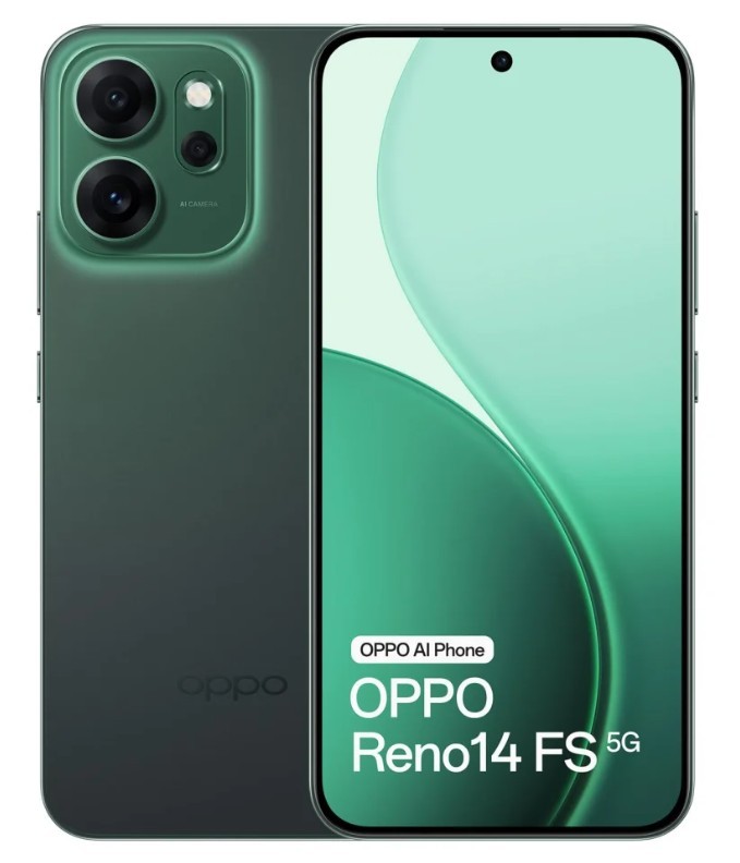 Oppo Smartfon Reno14 FS 5G 12/ 512GB Zielony CPH2743