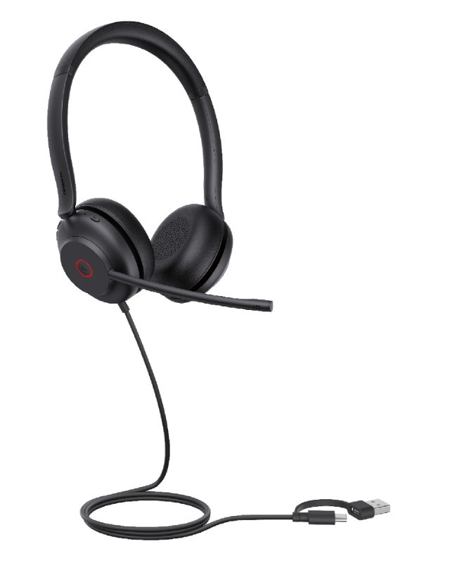 Yealink Słuchawki UH35 Dual Teams USB-C/A 1308163