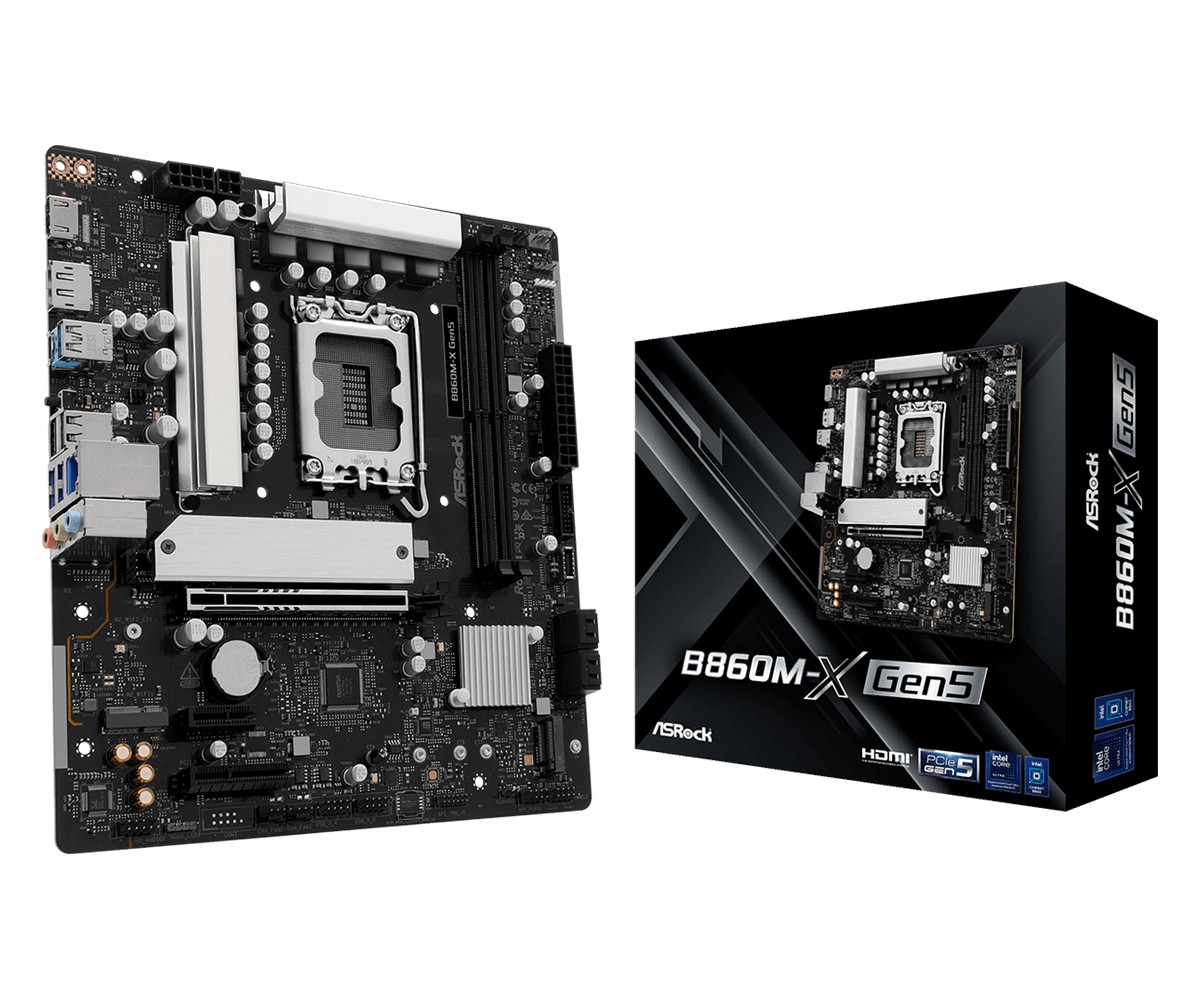 ASRock Płyta główna B860M-X GEN5 s1851 2DDR5 mATX
