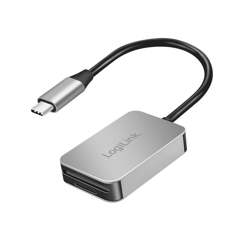 LogiLink Czytnik kart USB3.2 Gen 1, SD/microSD, USB-C