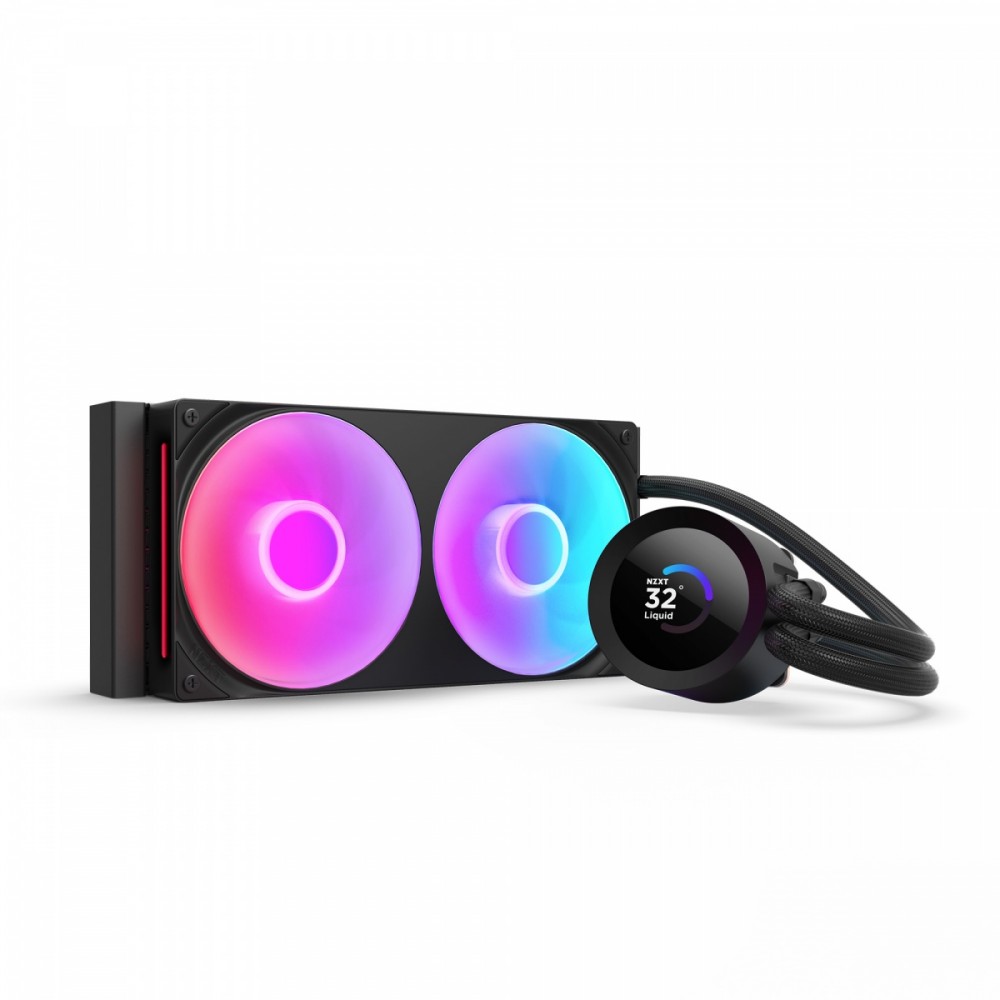 NZXT Chłodzenie wodne Kraken PLUS 240 RGB LCD czarne