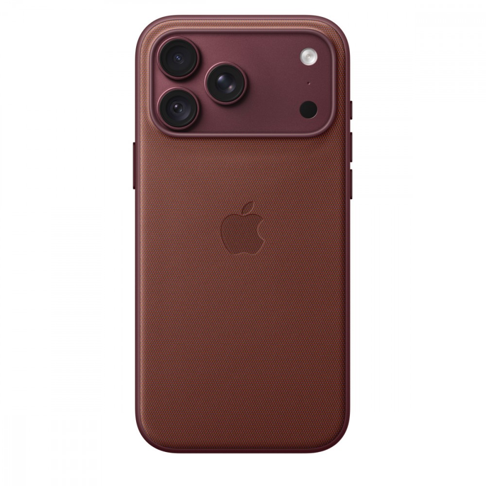 Apple Etui z tkaniny TechWoven z MagSafe do iPhonea 18 Pro Max - burgund