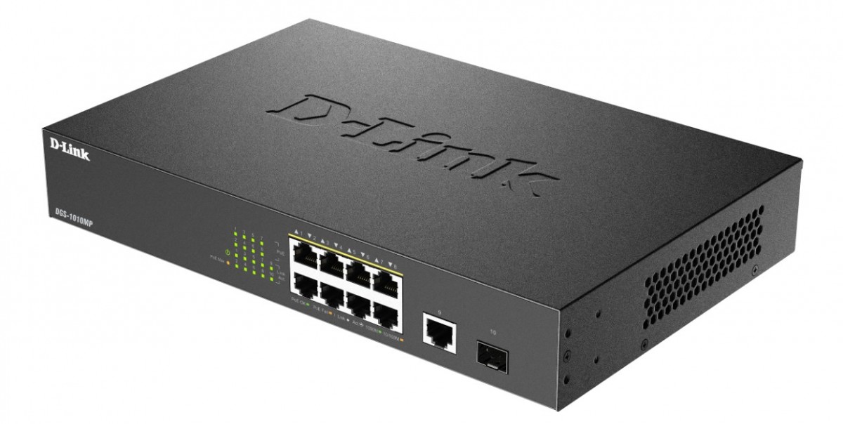 D-Link Przełącznik DGS-1010MP/E