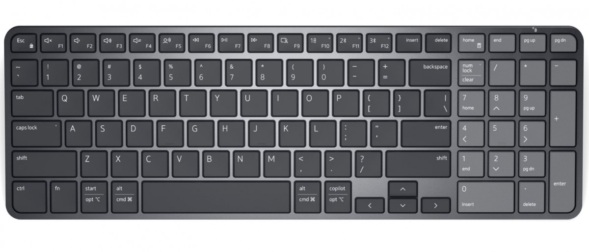 Dell Klawiatura bezprzewodowa Dell Pro 7 KB746