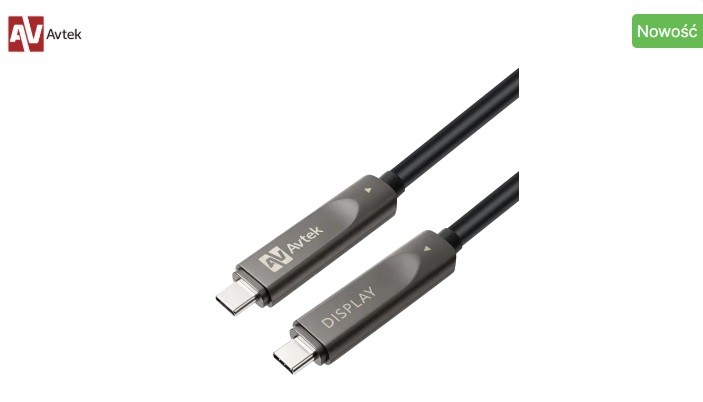 AVTek Kabel aktywny USB-C C-Fiber 10m