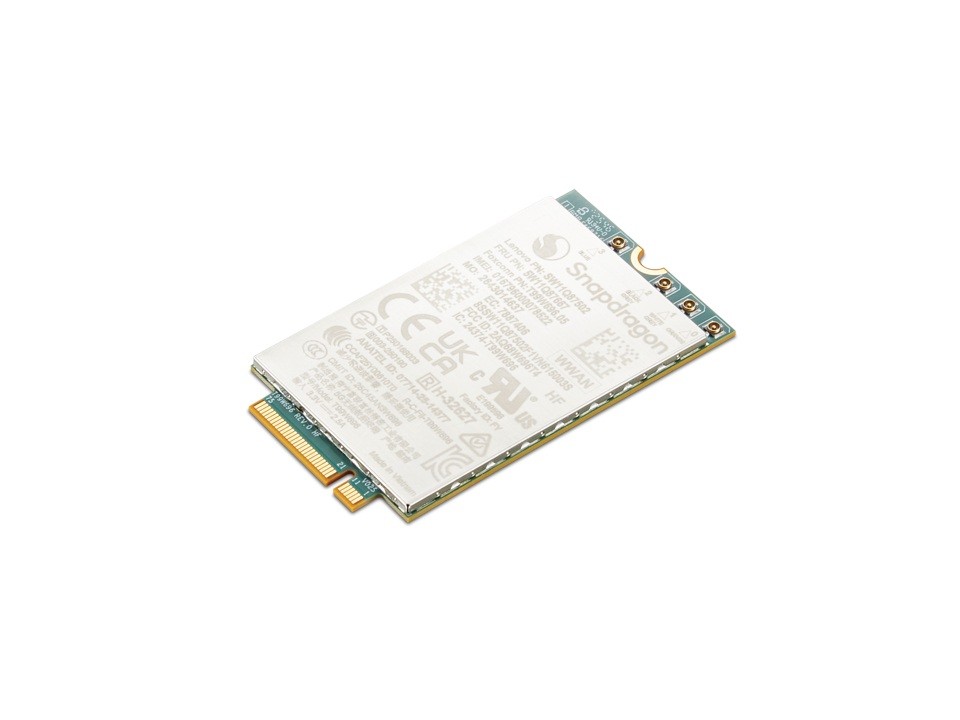 Lenovo Modem Lenovo ThinkPad Foxconn SDX61 5G Sub6 PCIE M.2 3052 WWAN module 4XC1V93321