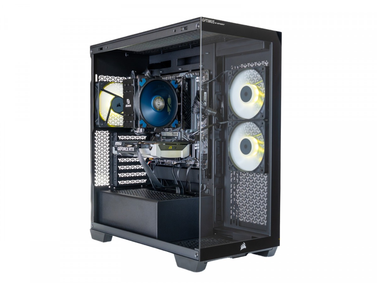 OPTIMUS Komputer E-Sport GA520T-CR14 Ryzen 5 5500/16GB/1TB/RTX 5050 OC 8GB/W11
