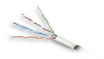 Gembird Kabel FTP-ekranowany KAT 5e drut aluminiowo-miedziowy 305m-Zdjęcie-0