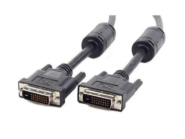 Gembird Kabel DVI-D(M)/DVI-D(M)(24+1) Dual Link Ferryt 1.8M Czarny