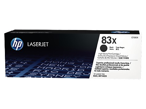 HP Toner 83X Black 2.2k CF283X-Zdjęcie-0