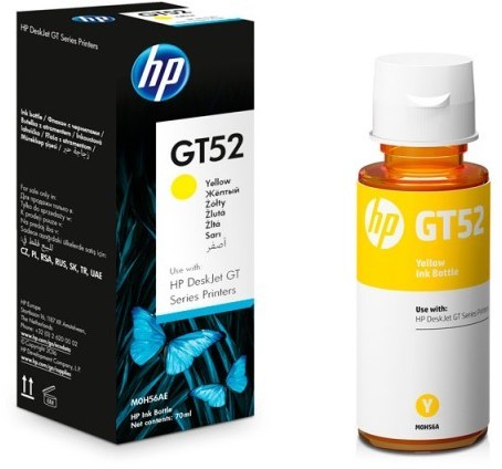 HP Tusz GT52 Żółty M0H56AE-Zdjęcie-0