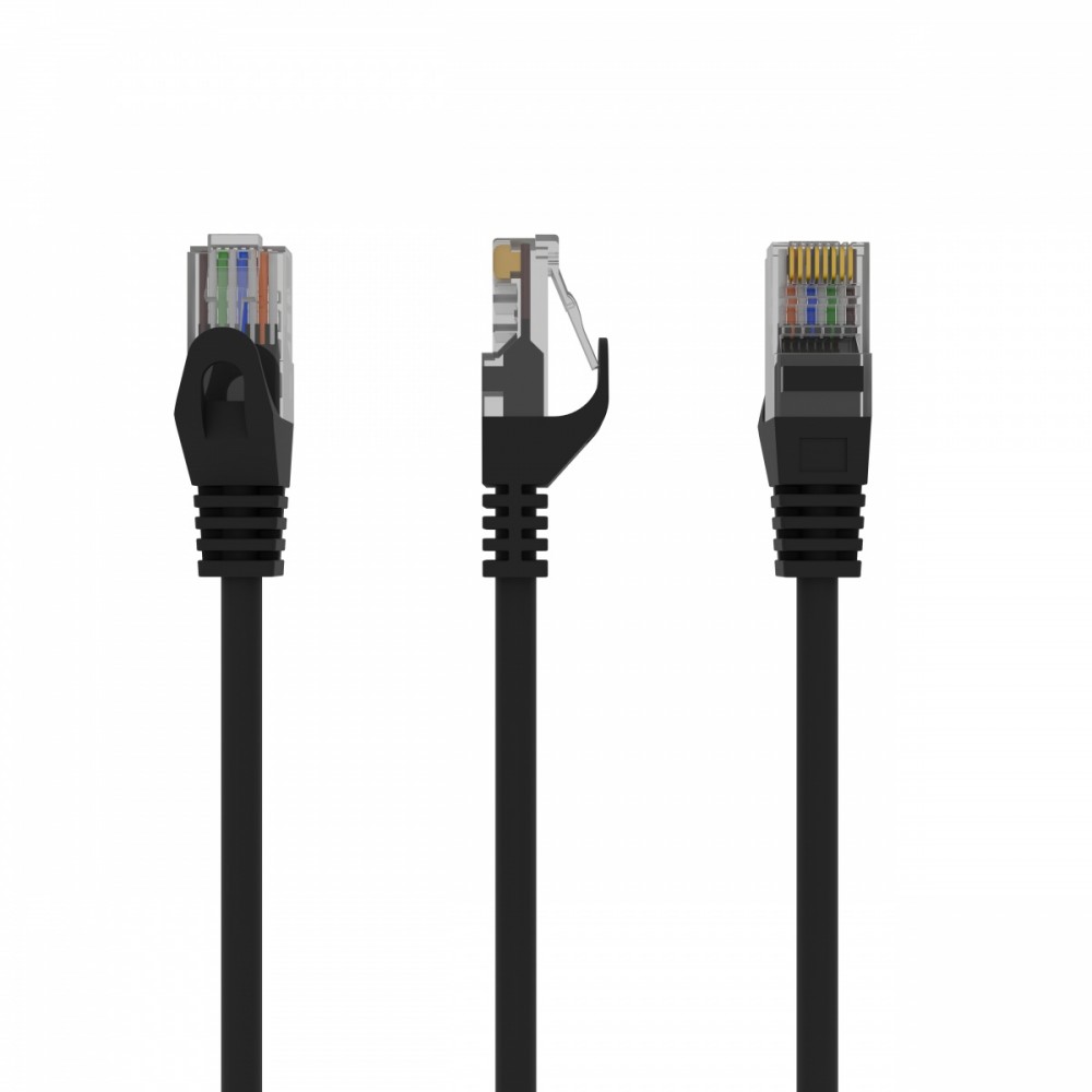 Gembird Patch cord Kat.6 UTP 0.5m czarny