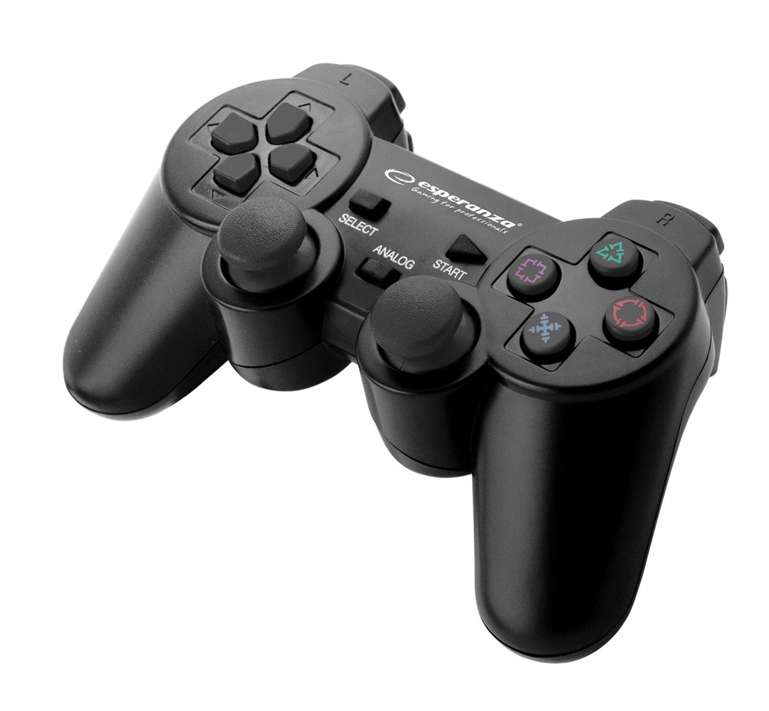 Esperanza Gamepad Esperanza TROOPER PS3/PC USB EGG107K czarny