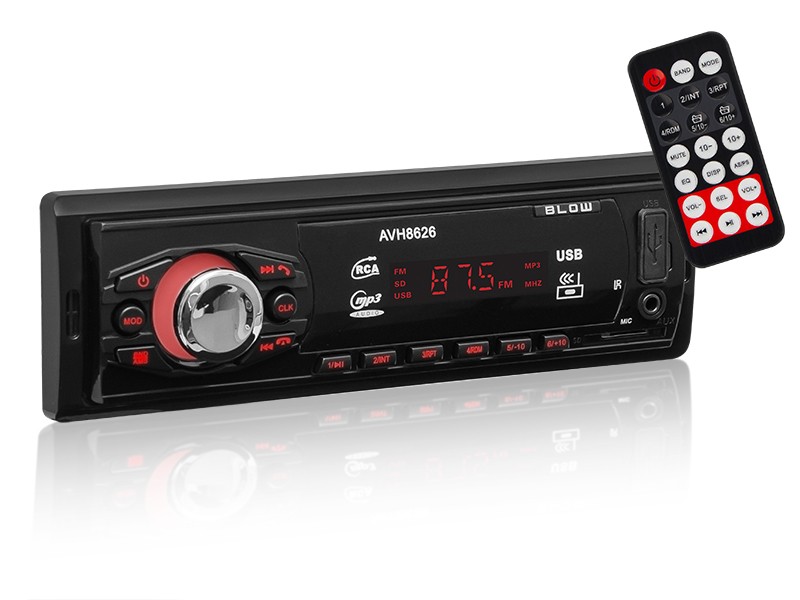 BLOW Radio samochodowe AVH-8626 MP3/USB/SD/MMC/BT