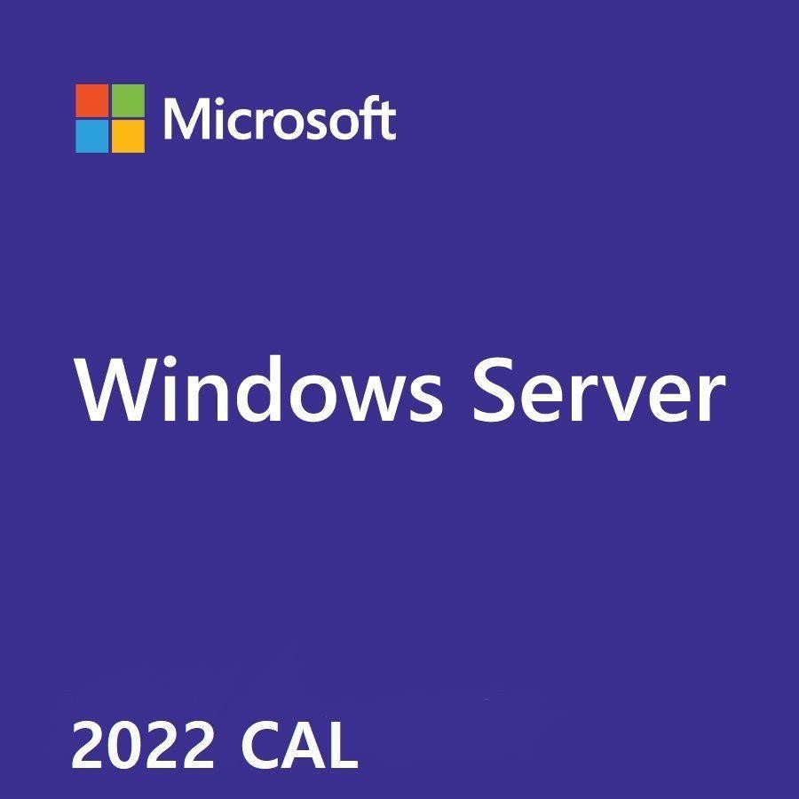 Microsoft Oprogramowanie OEM Win Svr CAL 2022 ENG User 1Clt R18-06448 Zastępuje P/N R18-05848