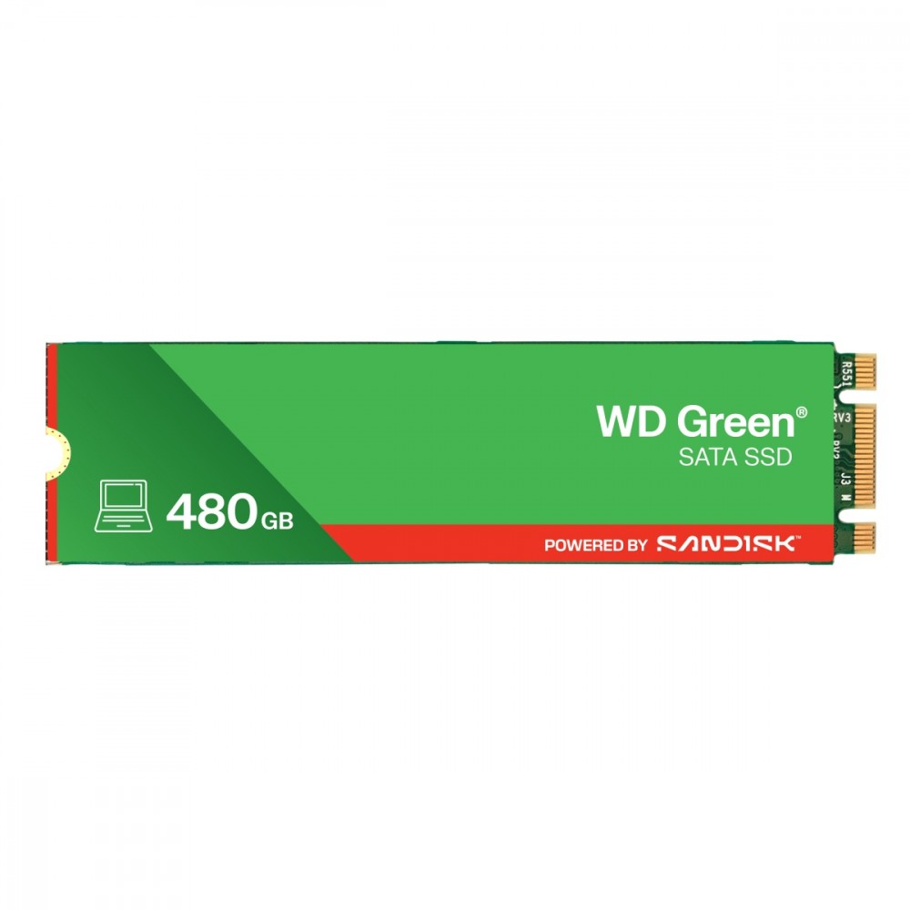 Western Digital Dysk SSD Green SSD 480GB SATA M.2 2280 WDS480G3G0B